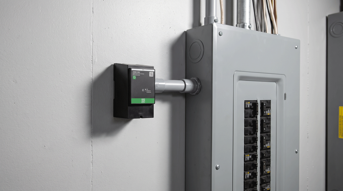 a whole-home surge protective device installed